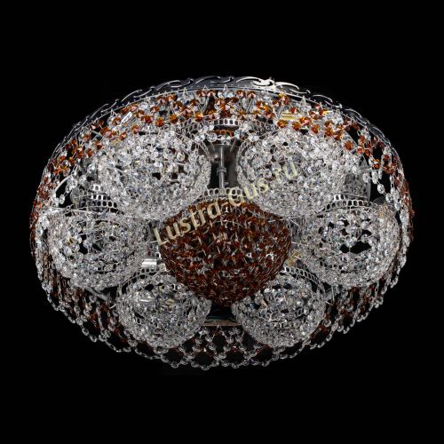 Люстра Вьюга №3 чайная в Сочи Гусь Хрустальный