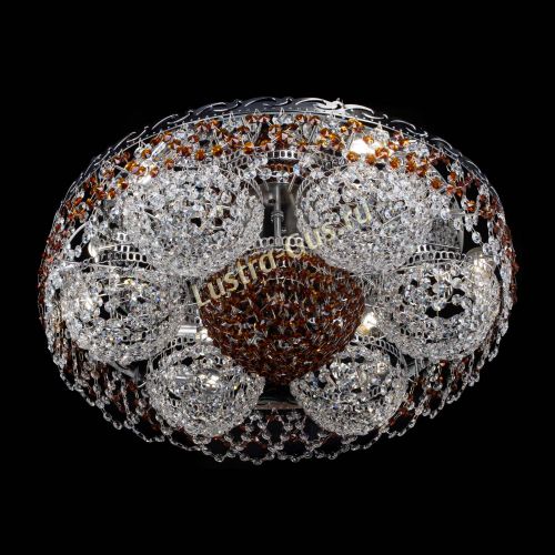 Люстра Вьюга №3 чайная в Сочи Гусь Хрустальный