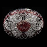 Люстра Вьюга №3 красная в Сочи