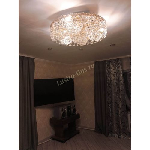 Люстра Вьюга №3 в Сочи Гусь Хрустальный