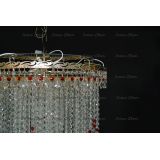 Люстра Вьюга длинная красная в Сочи Люстра Вьюга длинная красная в Сочи