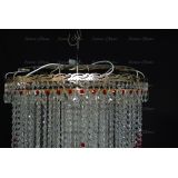 Люстра Вьюга длинная красная в Сочи Люстра Вьюга длинная красная в Сочи