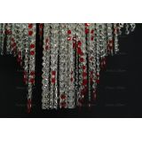 Люстра Вьюга длинная красная в Сочи Люстра Вьюга длинная красная в Сочи