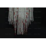 Люстра Вьюга длинная красная в Сочи Люстра Вьюга длинная красная в Сочи