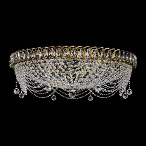 Люстра Жасмин №1 - 700 мм под бронзу в Сочи Гусь Хрустальный