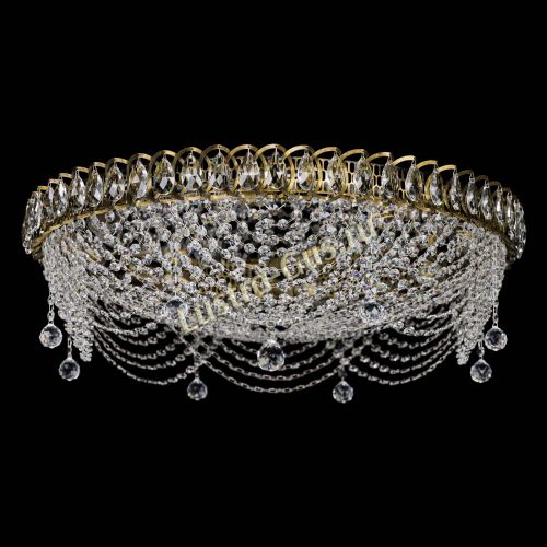 Люстра Жасмин №1 - 700 мм под бронзу в Сочи Гусь Хрустальный