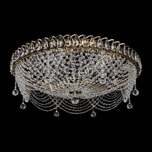 Люстра Жасмин №1 - 700 мм под бронзу в Сочи Гусь Хрустальный