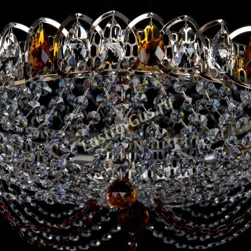 Люстра Жасмин №1 чайная в Сочи Гусь Хрустальный