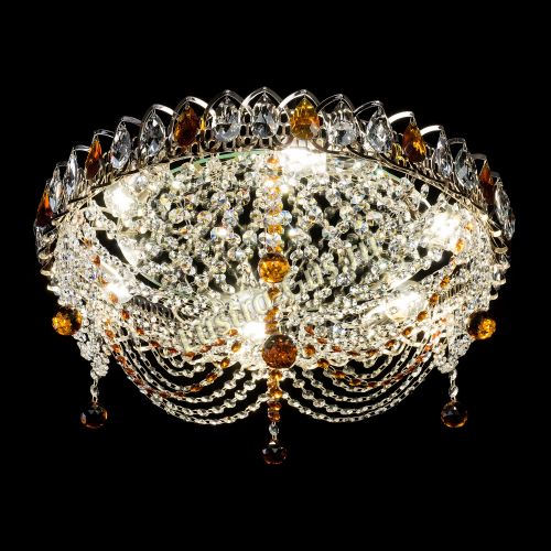 Люстра Жасмин №1 чайная в Сочи Гусь Хрустальный