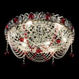 Люстра Жасмин №1 красная в Сочи