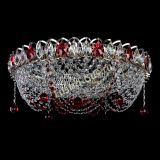 Люстра Жасмин №1 красная в Сочи