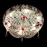 Люстра Жасмин №1 красная в Сочи