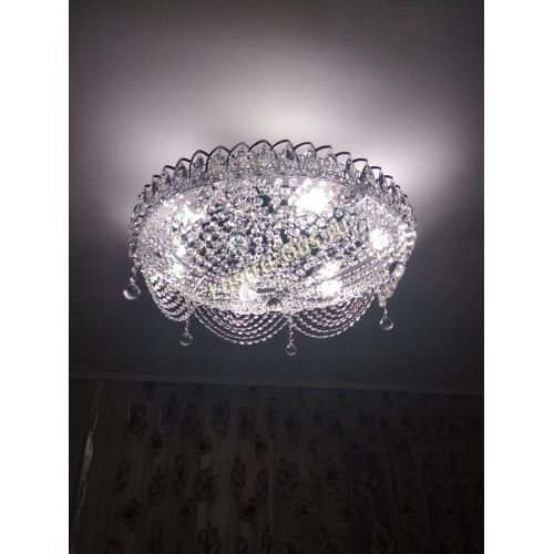 Люстра Жасмин №1 - 6 ламп в Сочи Гусь Хрустальный