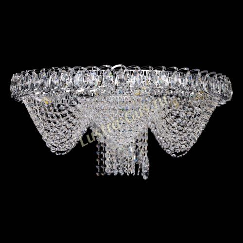 Люстра Жасмин Каскад 600 мм в Сочи Гусь Хрустальный