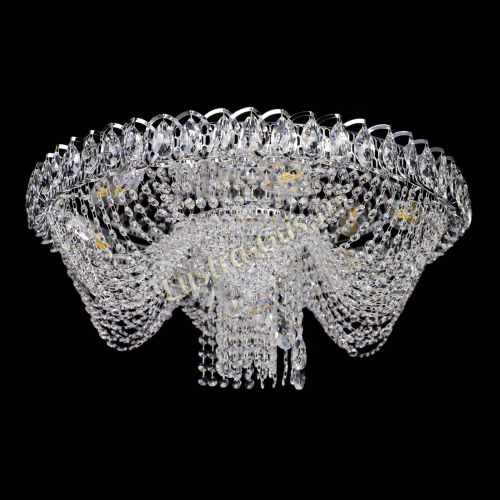 Люстра Жасмин Каскад 600 мм в Сочи Гусь Хрустальный