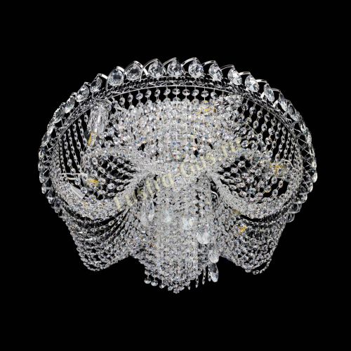 Люстра Жасмин Каскад 600 мм в Сочи Гусь Хрустальный