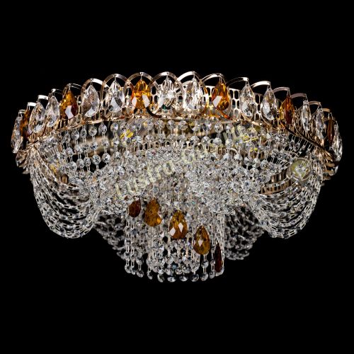 Люстра Жасмин Каскад чайный в Сочи Гусь Хрустальный