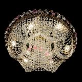 Люстра Жасмин Каскад розовый в Сочи