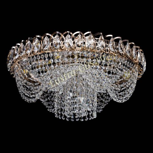 Люстра Жасмин Каскад в Сочи Гусь Хрустальный