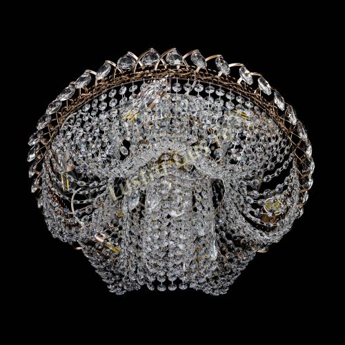 Люстра Жасмин Каскад в Сочи Гусь Хрустальный