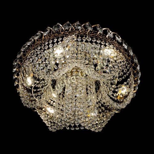 Люстра Жасмин Каскад в Сочи Гусь Хрустальный