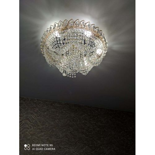 Люстра Жасмин Каскад в Сочи Гусь Хрустальный