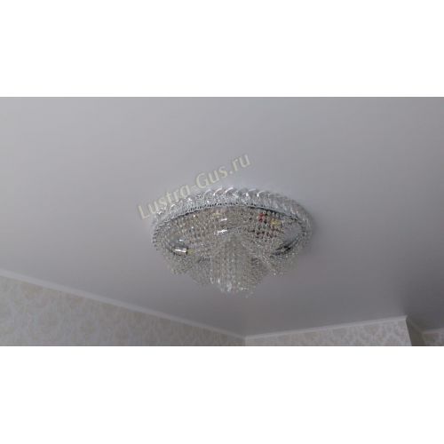 Люстра Жасмин Каскад в Сочи Гусь Хрустальный