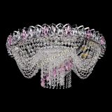 Люстра Жасмин Каскад розовый в Сочи