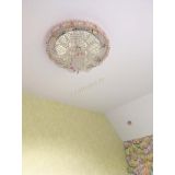 Люстра Жасмин Каскад розовый в Сочи