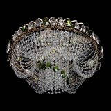 Люстра Жасмин Каскад зеленый в Сочи