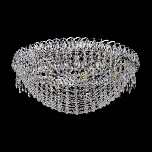 Люстра Жасмин Сетка 600 мм в Сочи Гусь Хрустальный