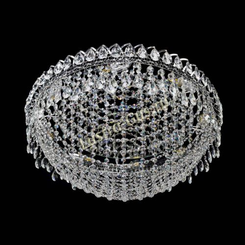 Люстра Жасмин Сетка 600 мм в Сочи Гусь Хрустальный