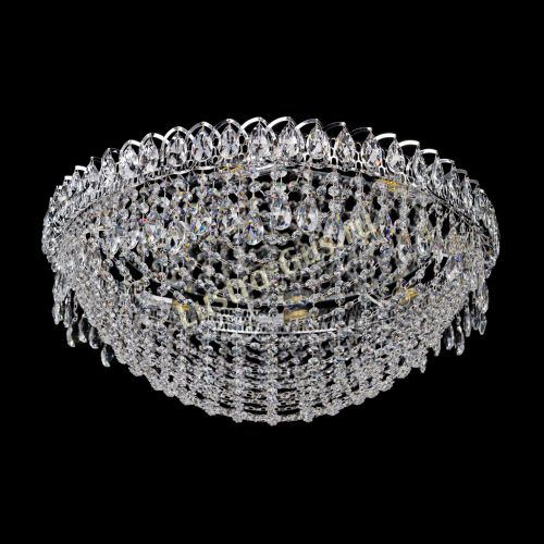 Люстра Жасмин Сетка 700 мм в Сочи Гусь Хрустальный