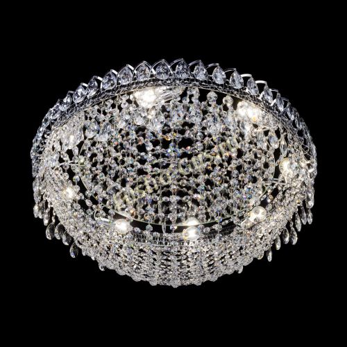 Люстра Жасмин Сетка 700 мм в Сочи Гусь Хрустальный