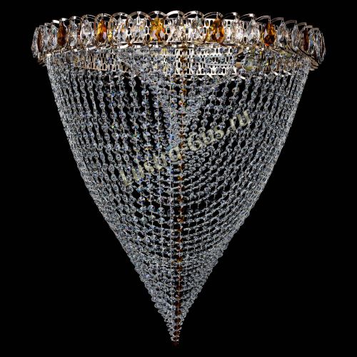 Люстра ﻿Жасмин Веер чайный в Сочи Гусь Хрустальный