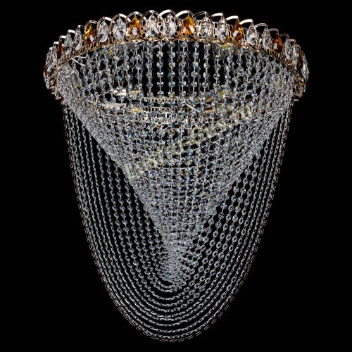 Люстра ﻿Жасмин Веер чайный в Сочи Гусь Хрустальный