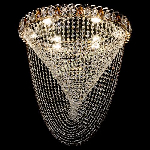 Люстра ﻿Жасмин Веер чайный в Сочи Гусь Хрустальный