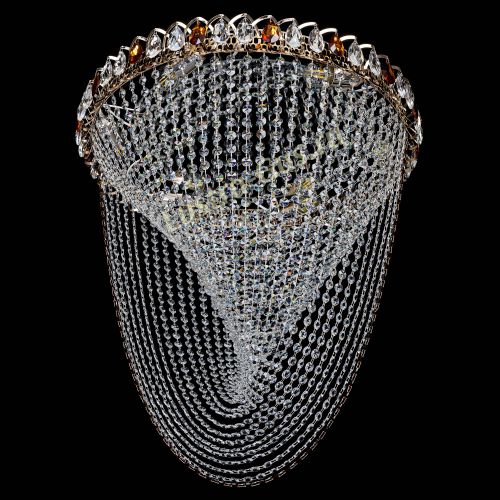 Люстра ﻿Жасмин Веер чайный в Сочи Гусь Хрустальный