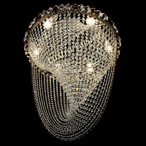 Люстра ﻿Жасмин Веер чайный в Сочи Гусь Хрустальный