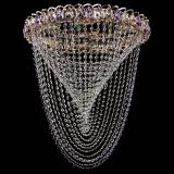 Люстра ﻿Жасмин Веер фиолетовая в Сочи