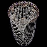 Люстра ﻿Жасмин Веер фиолетовая в Сочи