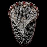 Люстра ﻿Жасмин Веер красная в Сочи