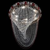 Люстра ﻿Жасмин Веер красная в Сочи