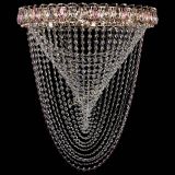 Люстра ﻿Жасмин Веер розовая в Сочи