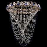 Люстра Жасмин Веер синий в Сочи Люстра Жасмин Веер синий в Сочи