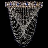 Люстра Жасмин Веер синий в Сочи Люстра Жасмин Веер синий в Сочи