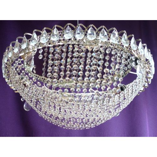 Люстра Водоворот Платочки в Сочи Гусь Хрустальный