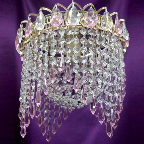 Люстра Катерина Айсберг цветная в Сочи Гусь Хрустальный