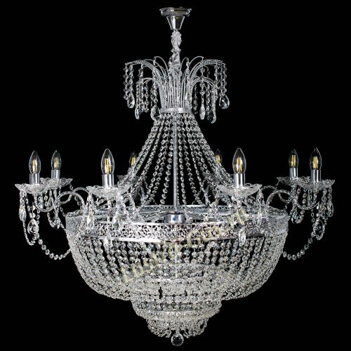 Люстра Валенсия №7 рожковая в Сочи Гусь Хрустальный