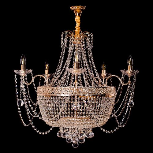 Люстра Валенсия №10 рожковая в Сочи Гусь Хрустальный